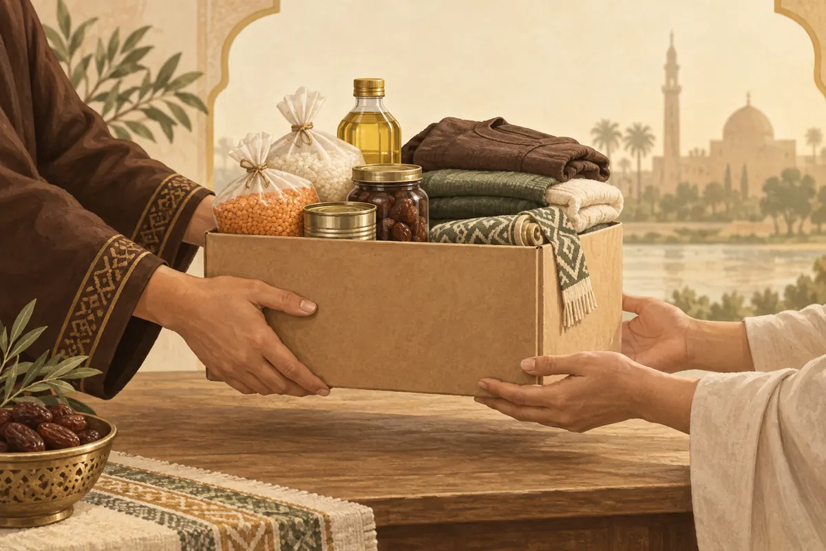 Illustration: Financial and In-Kind Assistance
